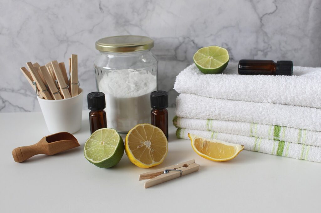 Citrus and Natural Cleaning Supplies